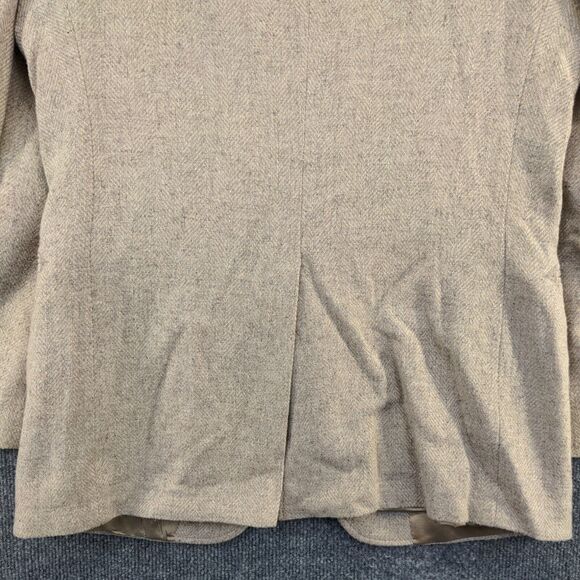 Circle S Men's Blazer Suit Jacket 38R Long Sleeve Tan Single Breasted Lined - Picture 8 of 14